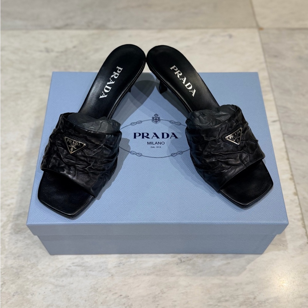 Prada Black Women's Sandal
